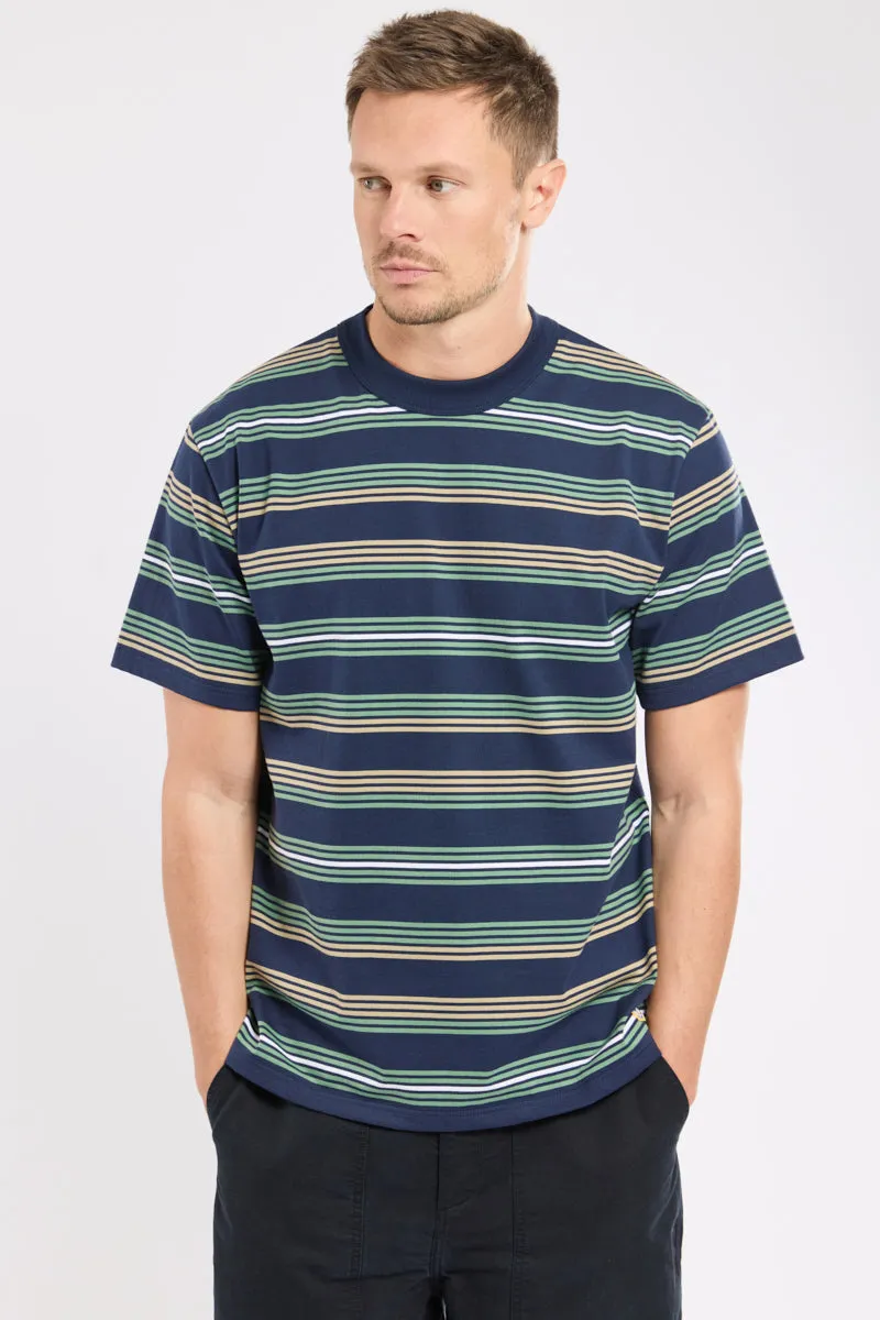 armor-lux-h-ritage-t-shirt-ray-homme-coton-bio-manches-larges image 1