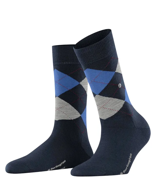 burlington-marylebone-chaussettes-femme-laine-bleu-marine-36-41 image 1