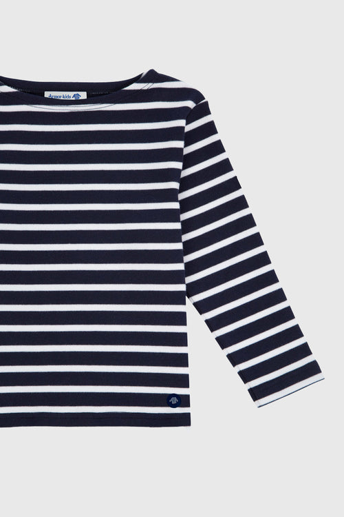 armor-lux-loctudy-marini-re-enfant-ray-e-coton-coupe-r-guli-re image 3