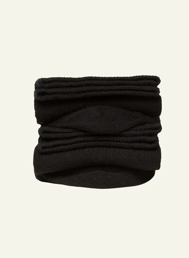 archiduchesse-noir-r-glisse-chaussettes-de-ville-mi-mollet image 1
