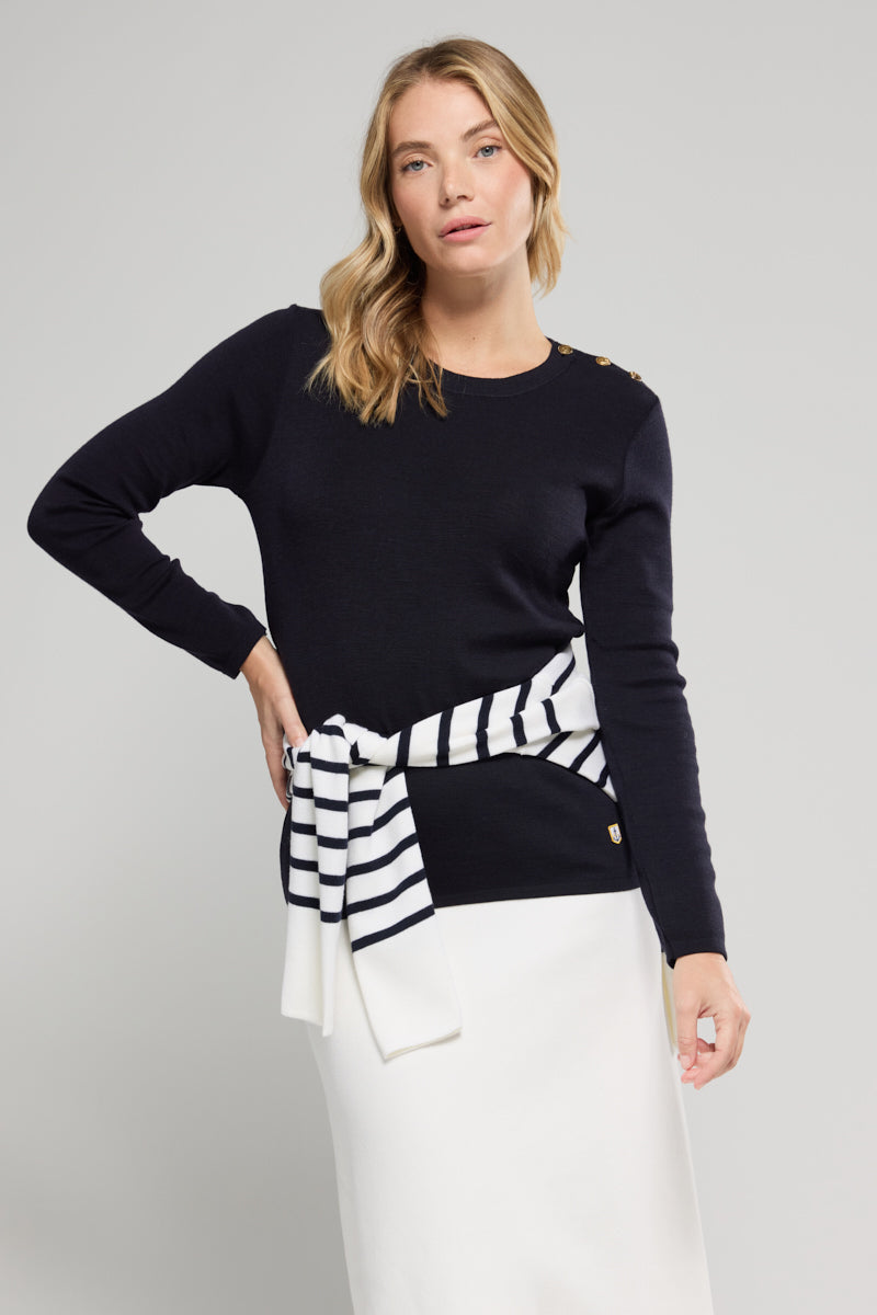 armor-lux-pull-marin-auray-femme-laine-haute-densit image 5