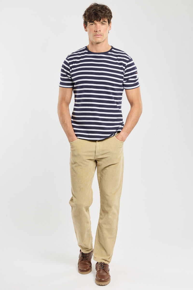 armor-lux-marini-re-morgat-homme-manches-courtes-coton-2 image 3