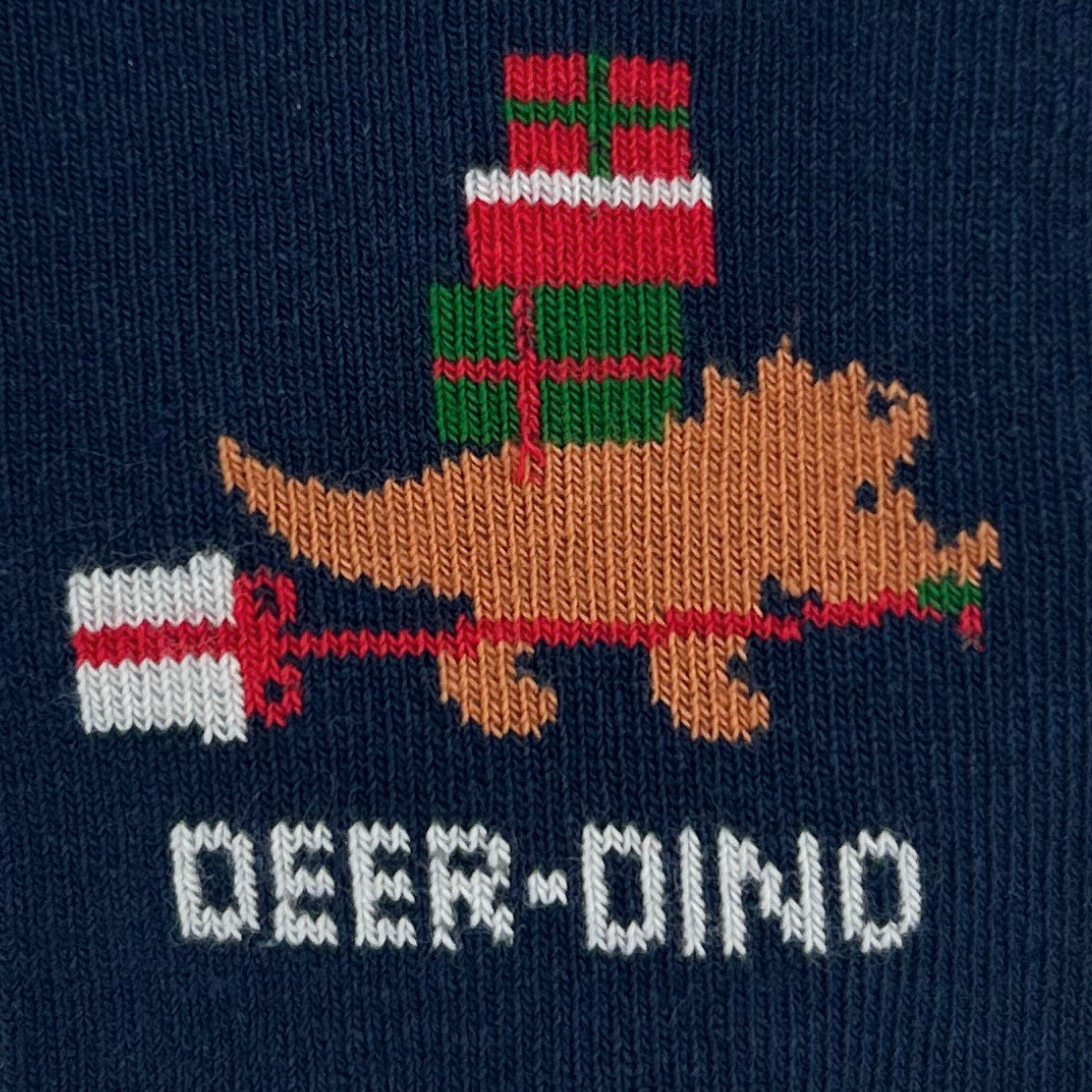 archiduchesse-famille-santasaur-chaussettes-no-l-enfant-et-adulte-bleues image 3