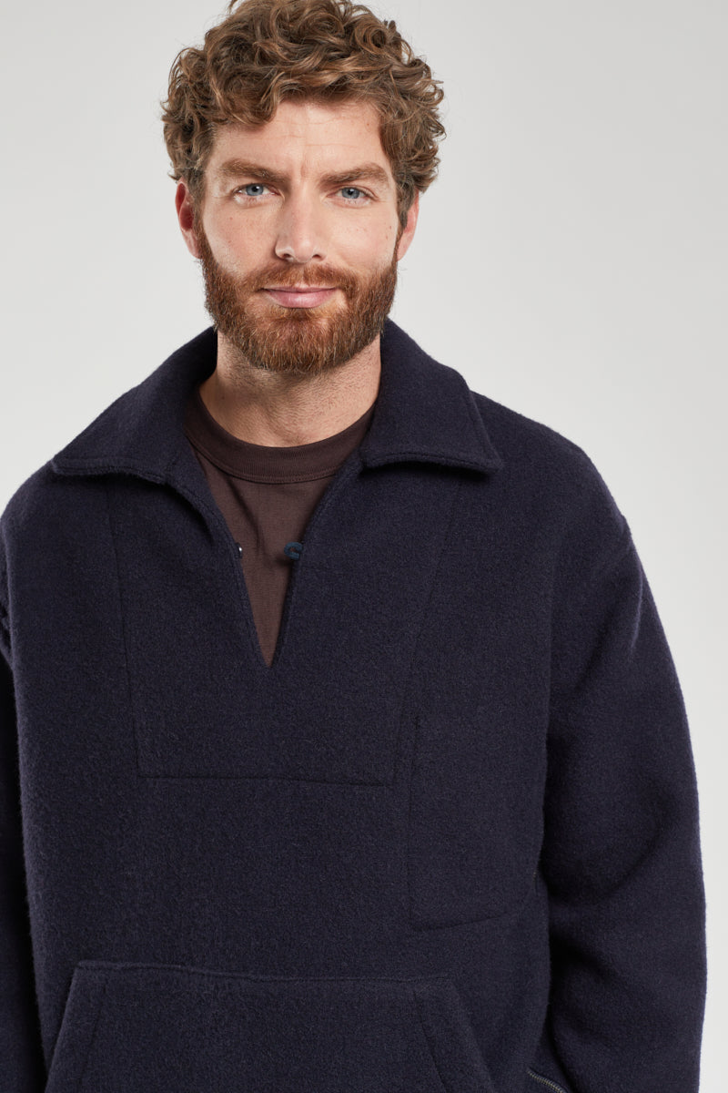 armor-lux-vareuse-zipp-e-homme-laine-h-ritage image 2