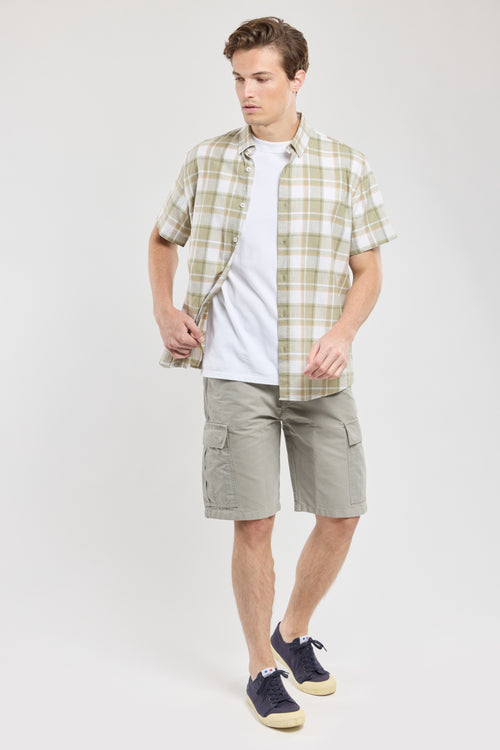 armor-lux-chemise-carreaux-manches-courtes-coton-lin-h-ritage-homme image 5