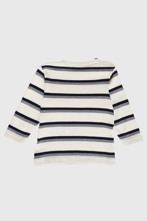 armor-lux-marini-re-b-b-jacquard-coton-l-ger-manches-longues image 3