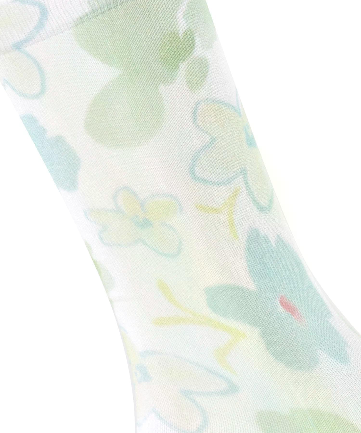 burlington-garden-bloom-socquettes-femme-coton-fantaisie-blanc-white-2007-36-41 image 5