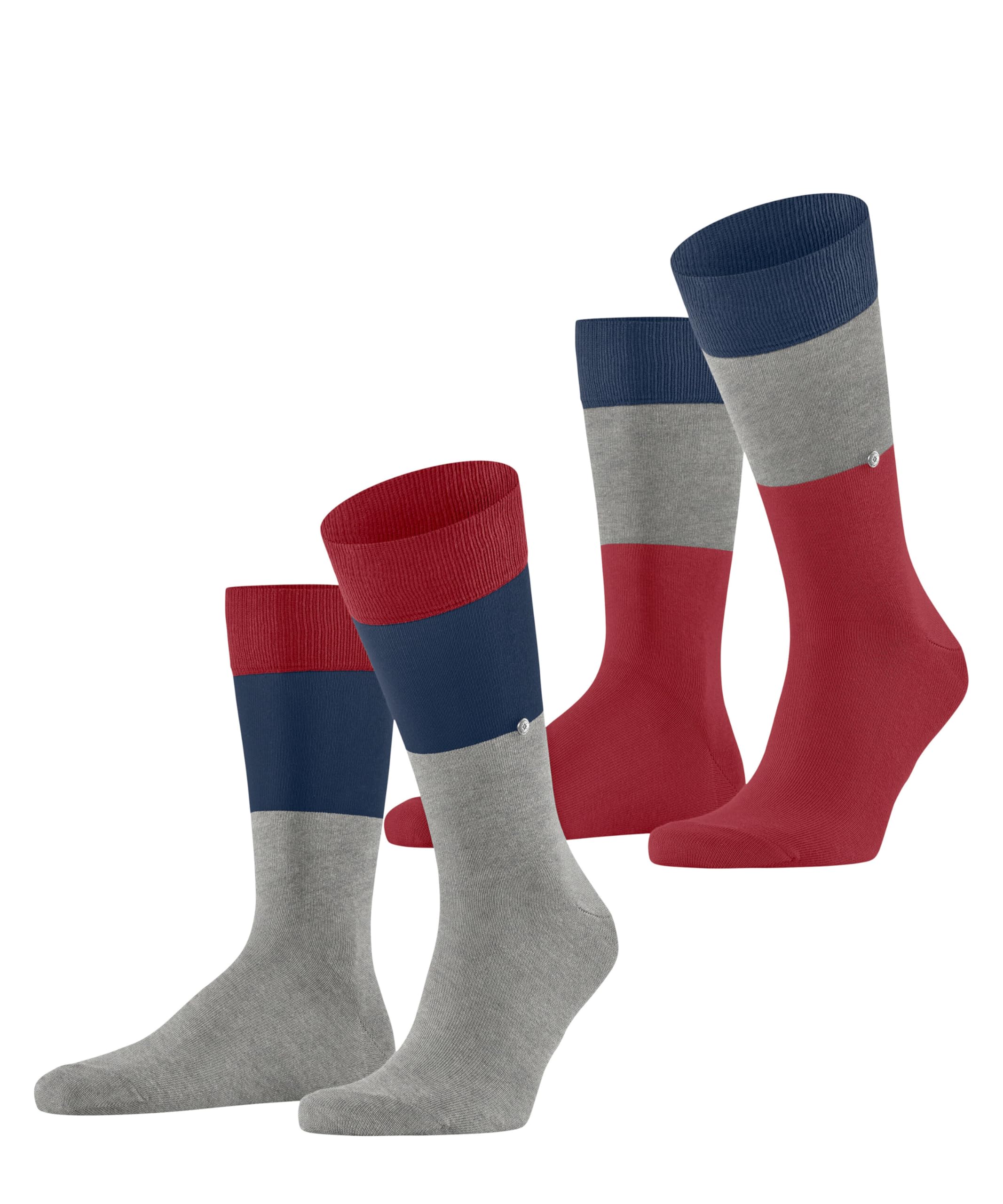 burlington-magic-mismatch-chaussettes-homme-coton-respirant image 5