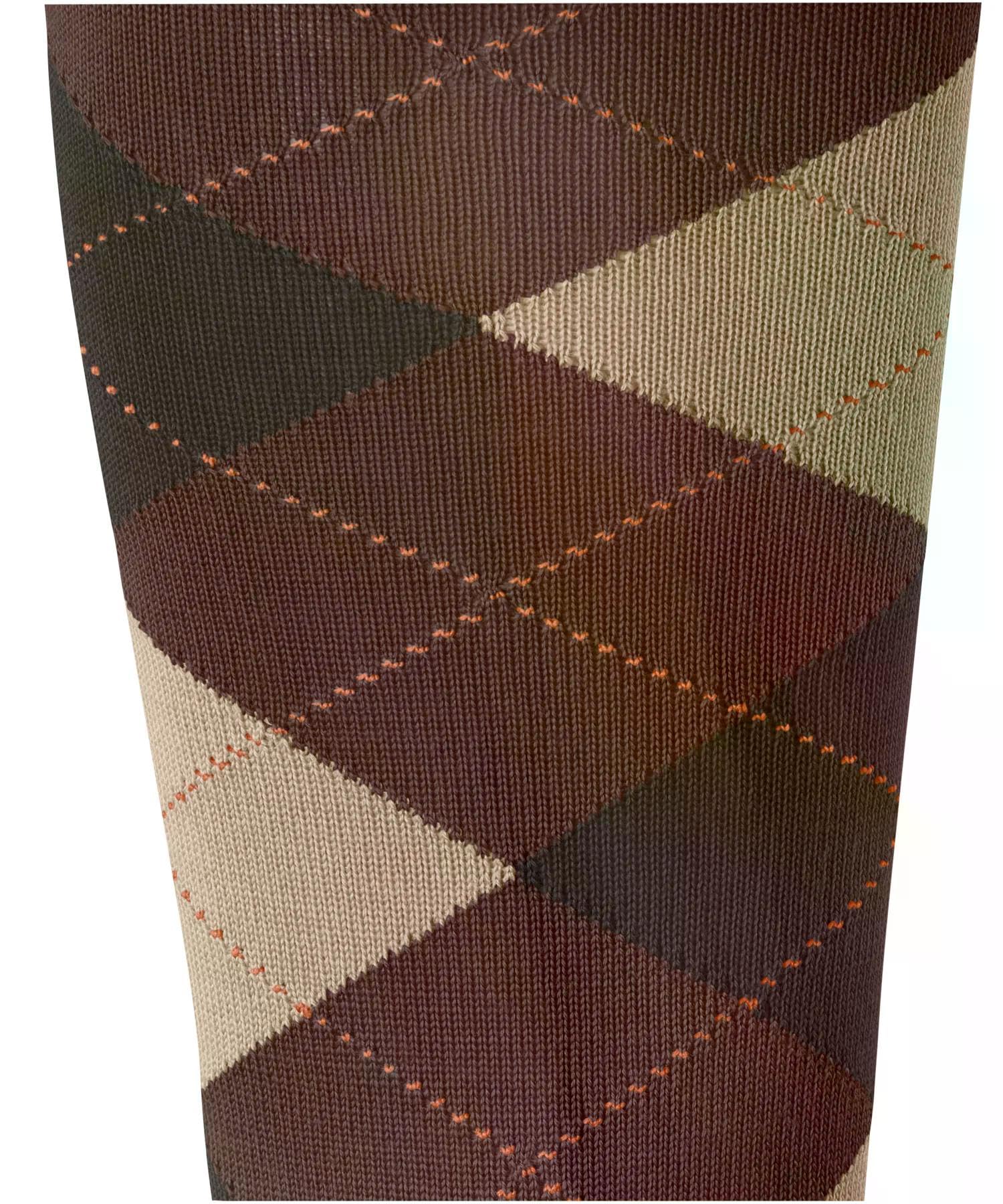 burlington-marylebone-chaussettes-hautes-femme-laine-hazelnut-36-41 image 3