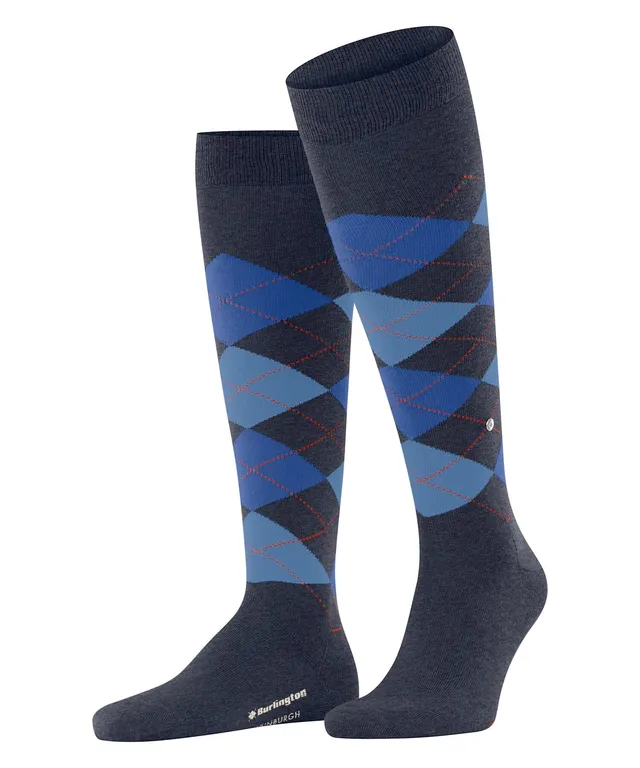 burlington-edinburgh-chaussettes-longues-homme-laine-bleu-dark-blue-40-46 image 1