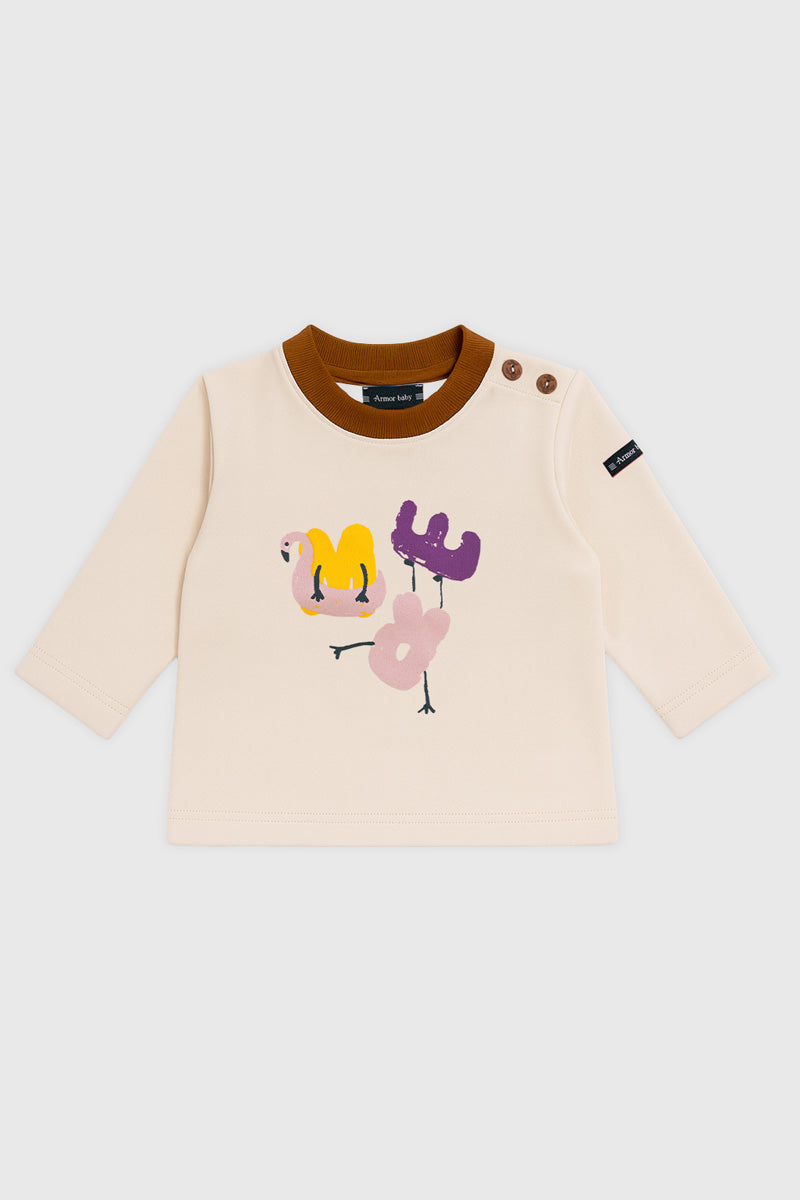 armor-lux-h-ritage-pyjama-b-b-coton-pais-2-pi-ces image 2