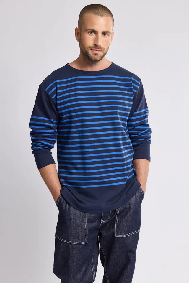 marini-re-manches-longues-amiral-armor-lux-coton-pais-interlock image 1