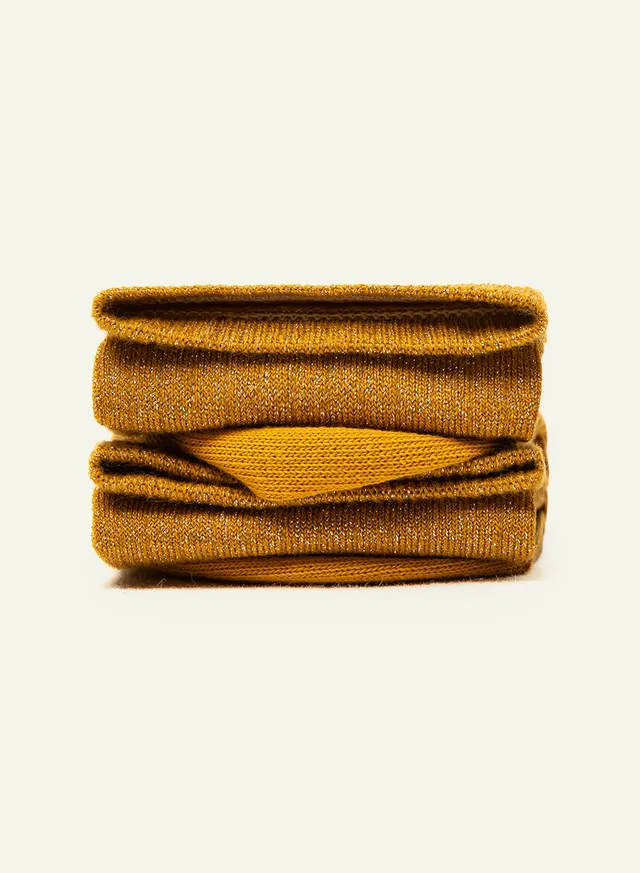 archiduchesse-paillet-e-miel-chaussettes-courtes-lurex image 1