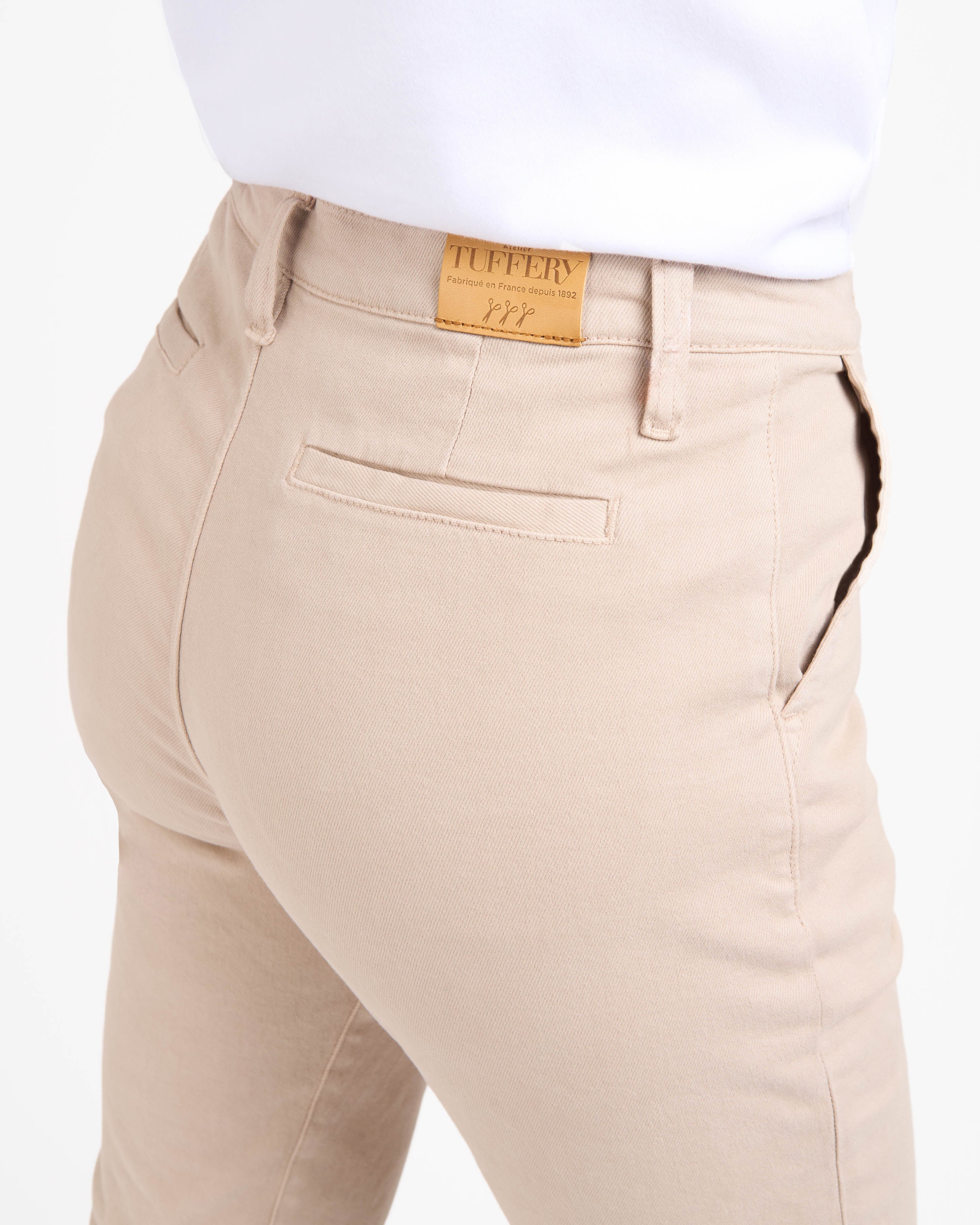 atelier-tuffery-chino-femme-l-onie-taille-haute-beige image 5