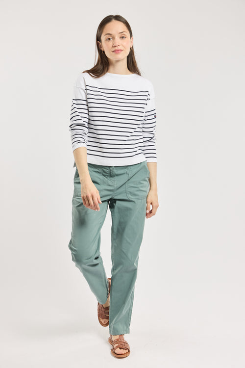 armor-lux-marini-re-femme-manches-longues-coton-pais image 4
