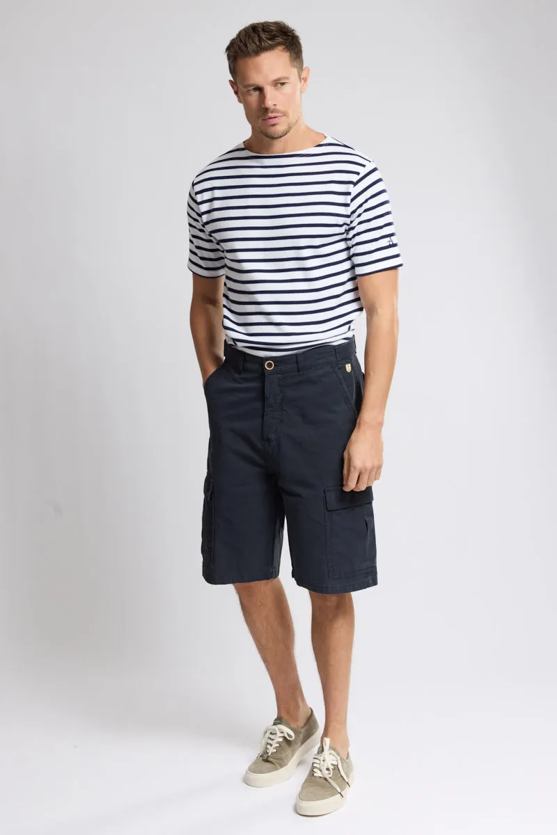 armor-lux-short-cargo-homme-toile-coton image 1