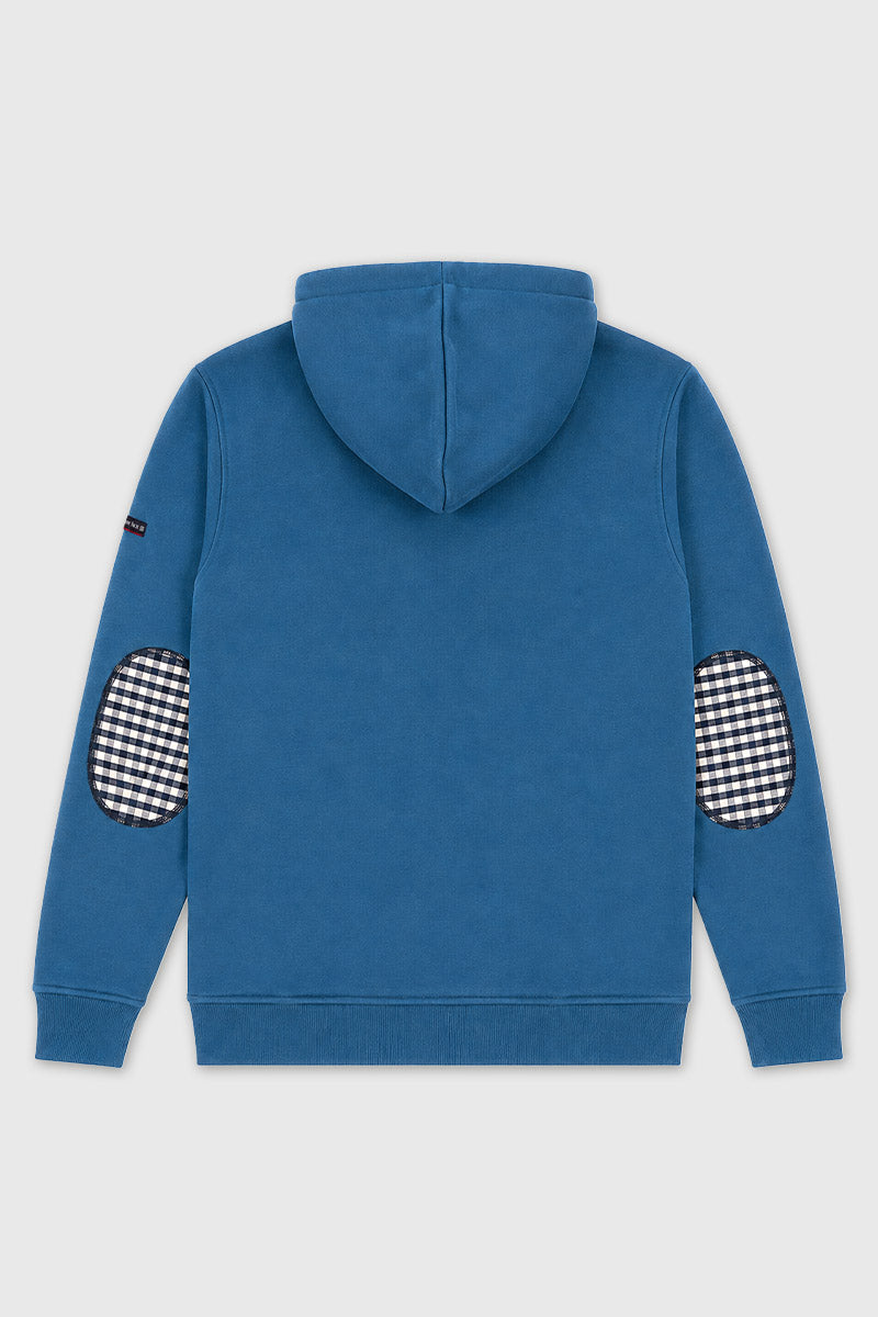 armor-lux-sweat-fil-unisexe-sweat-molleton-capuche-poche-kangourou image 3