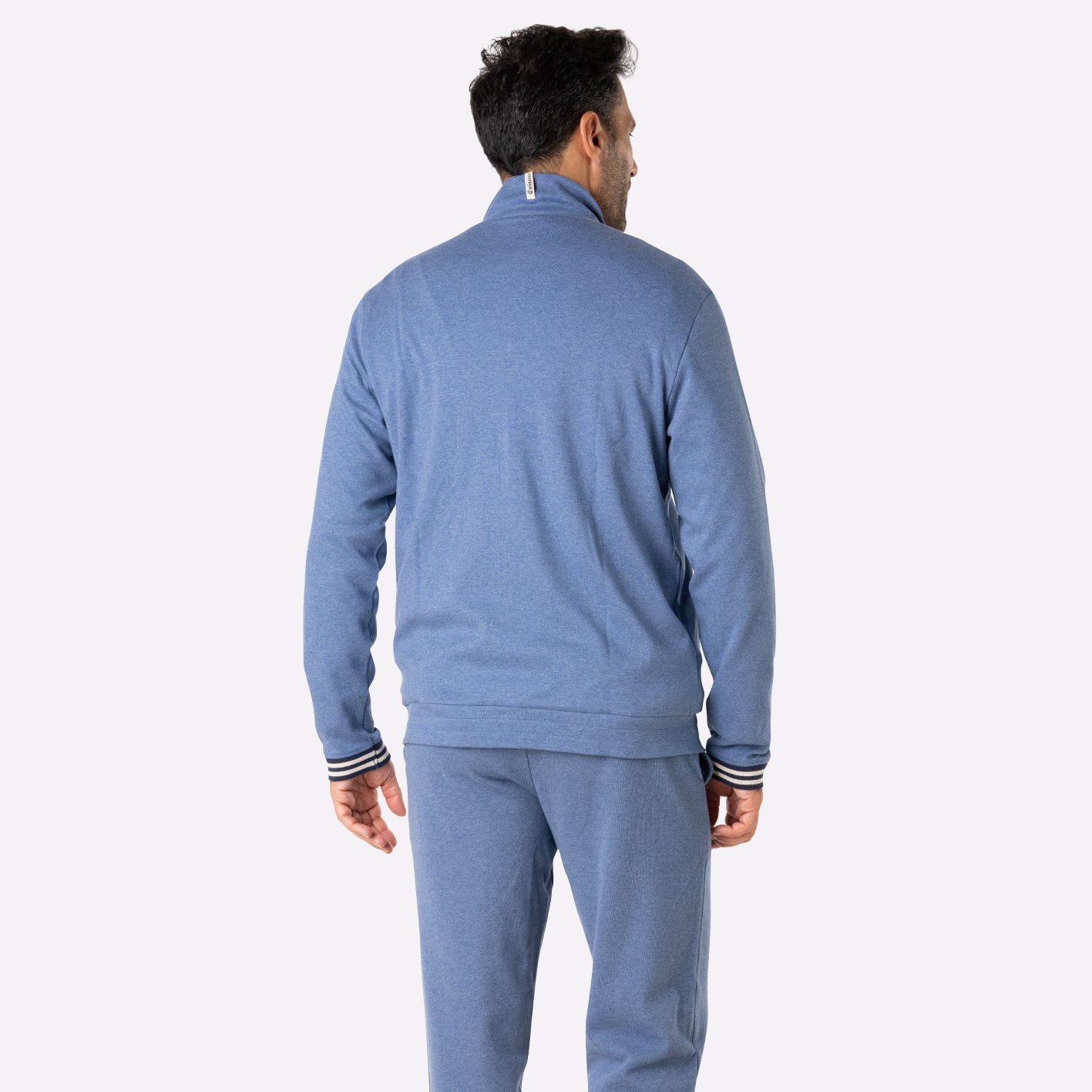 eminence-interlock-veste-zipp-e-homme-bleu-chin image 4