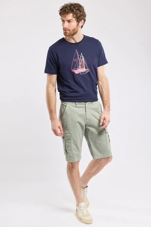armor-lux-bermuda-cargo-coton-homme image 1