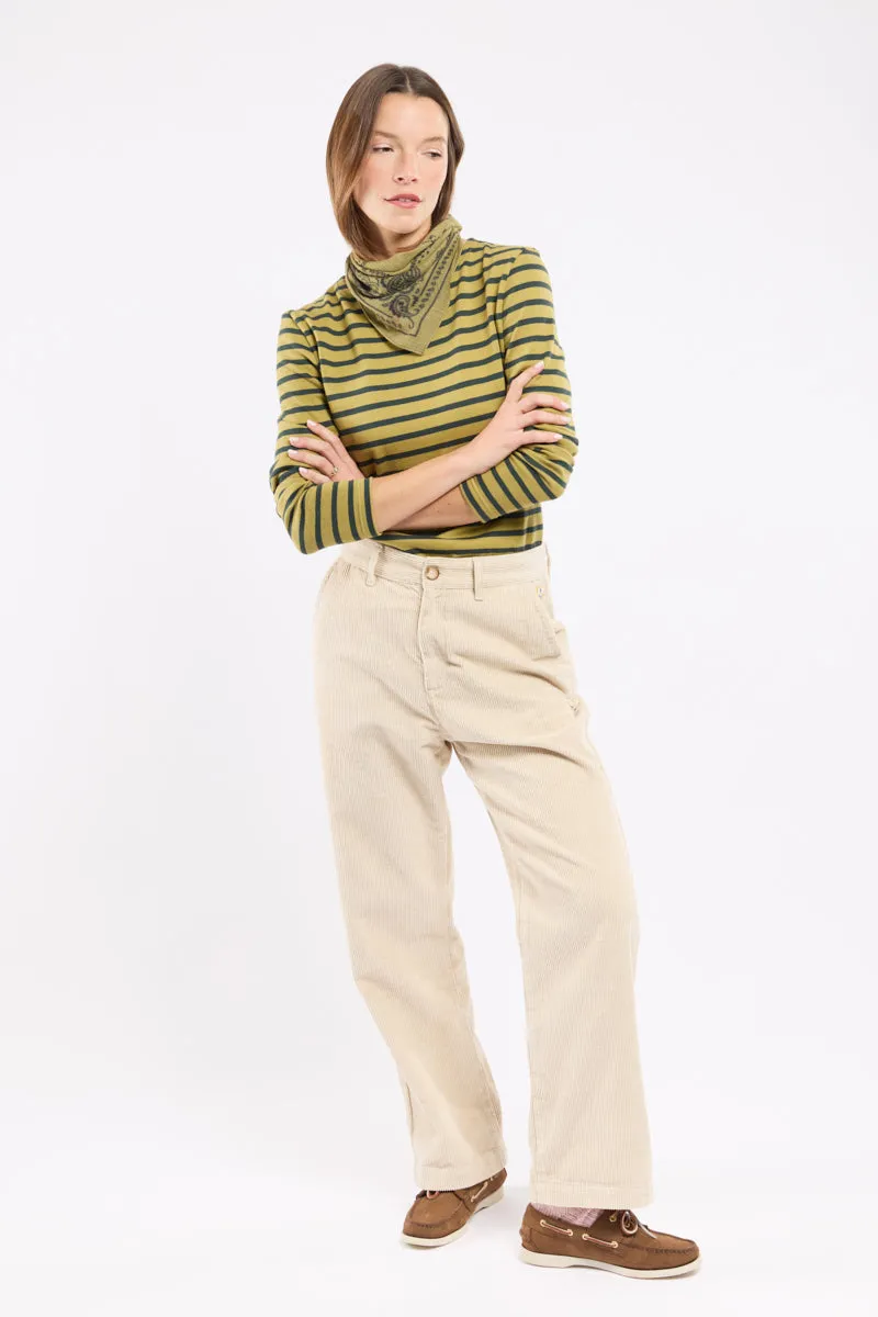 armor-lux-pantalon-large-femme-velours-c-tel-coton-et-lin-h-ritage image 1