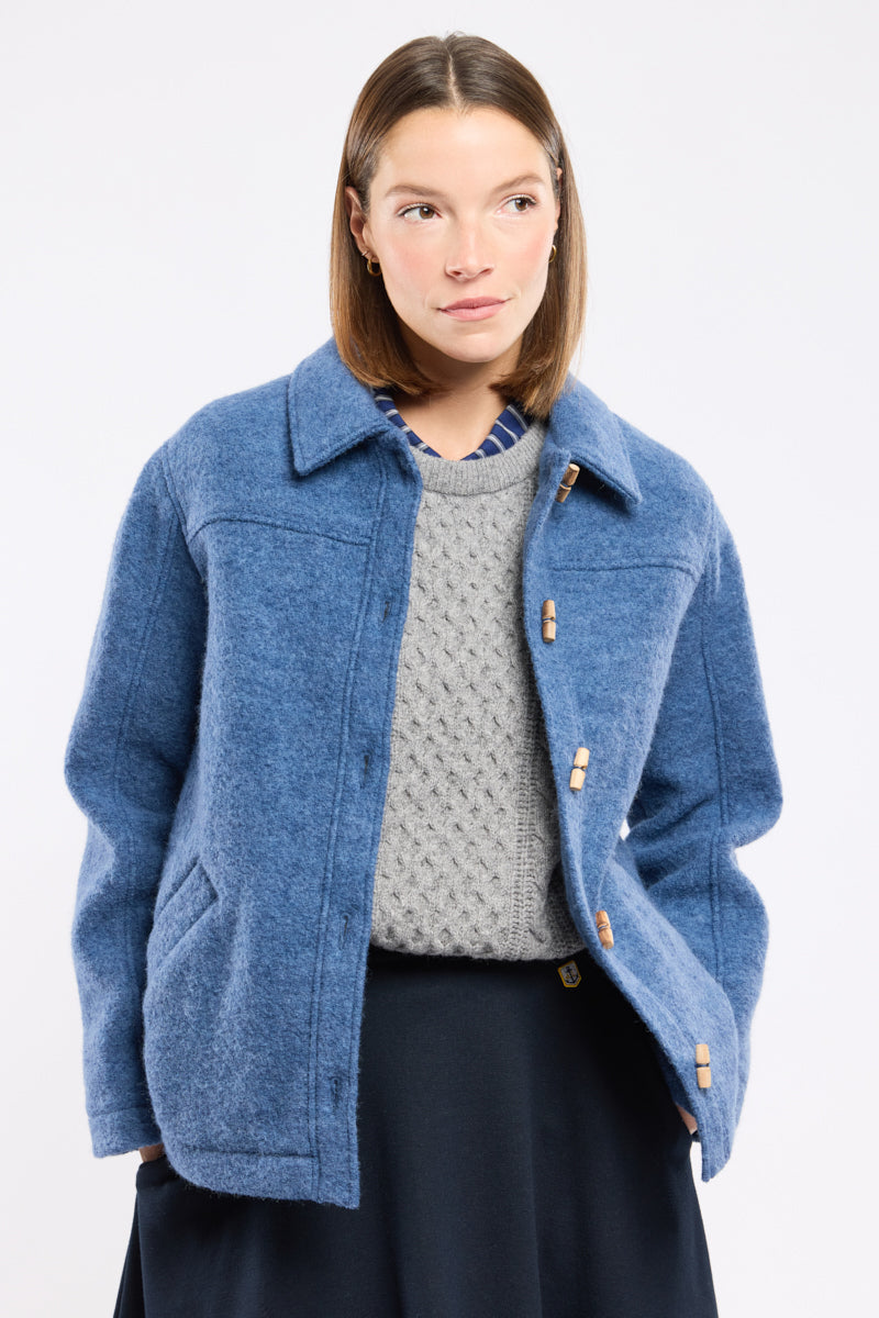 armor-lux-veste-courte-femme-laine-bouillie-boutonn-e image 2