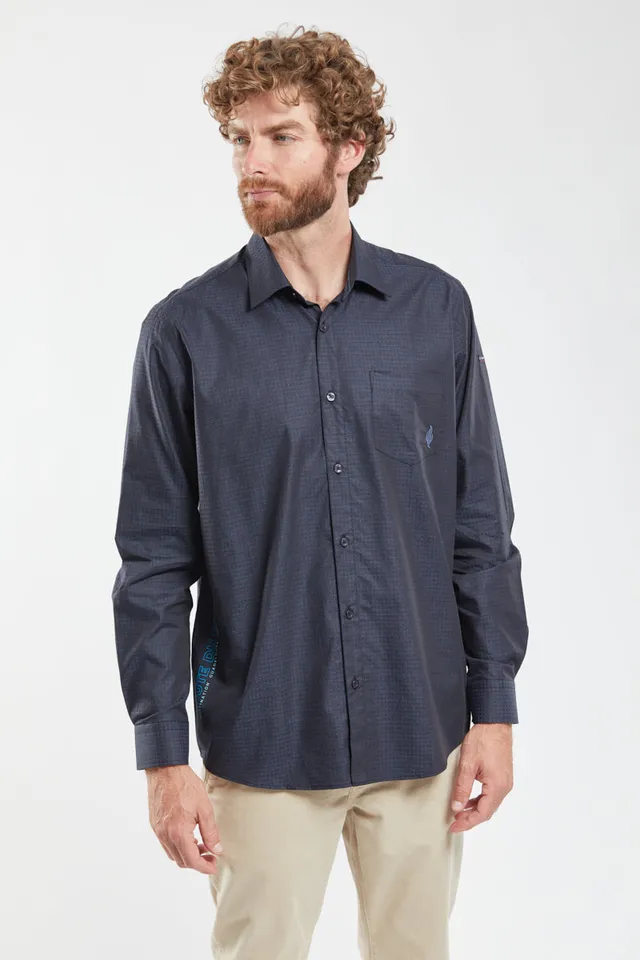 armor-lux-route-du-rhum-guadeloupe-chemise-homme-brod-e-coton image 1