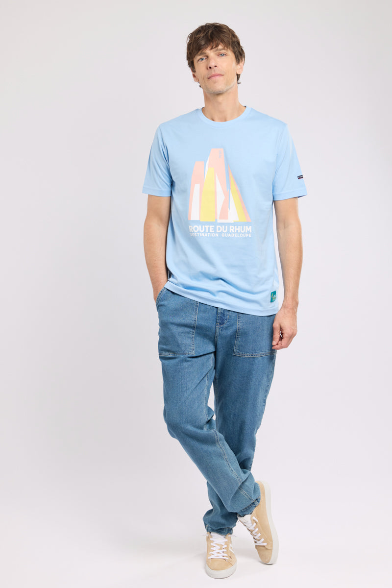 armor-lux-t-shirt-route-du-rhum-destination-guadeloupe-homme-coton image 3