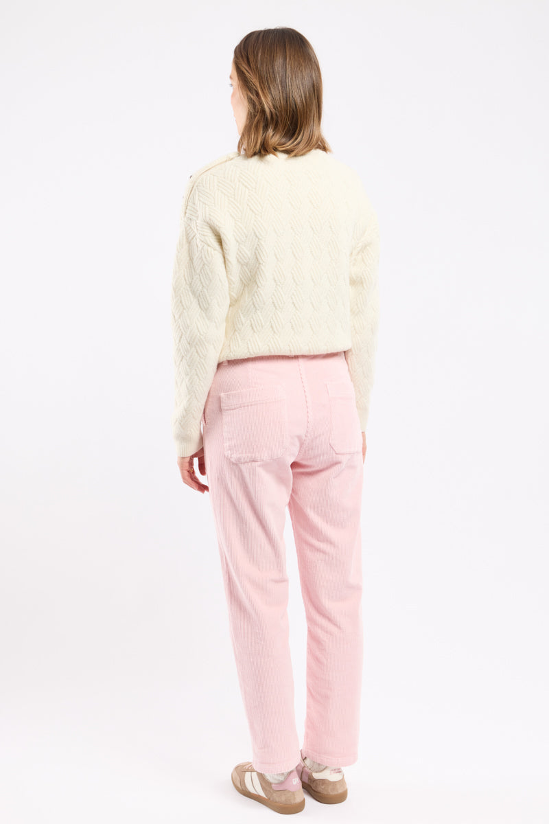 armor-lux-pantalon-velours-coupe-droite-femme-coton image 4