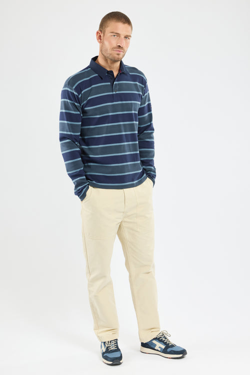 armor-lux-polo-homme-manches-longues-coton-ray-3-couleurs-2 image 4