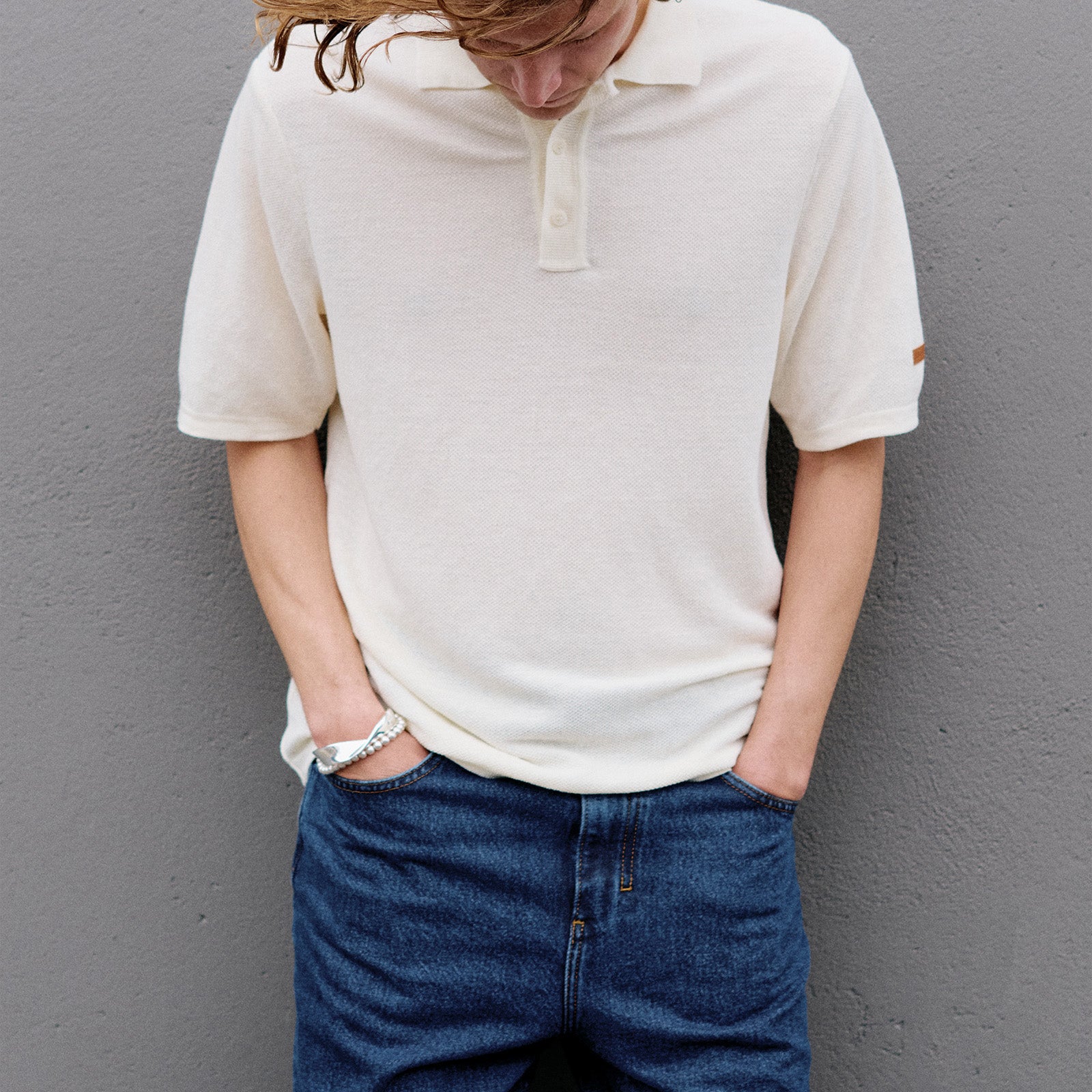 atelier-tuffery-polo-homme-droit-cru-en-lin-fran-ais-aubrac image 2