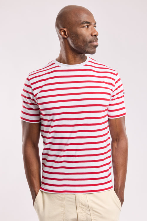 armor-lux-morgat-t-shirt-marin-homme-manches-courtes-coton image 5