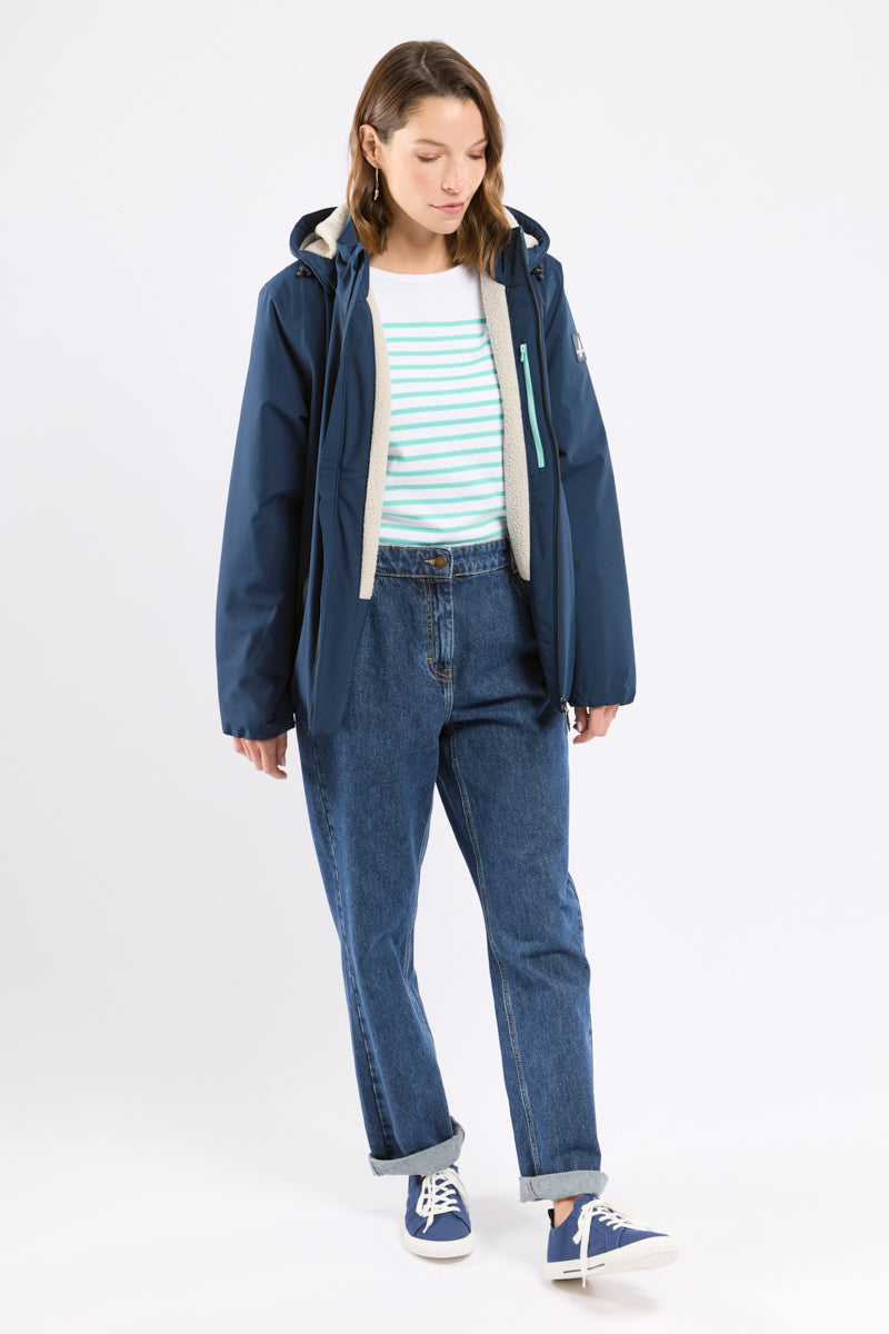 armor-lux-route-du-rhum-parka-femme-doublure-polaire-imperm-able image 4