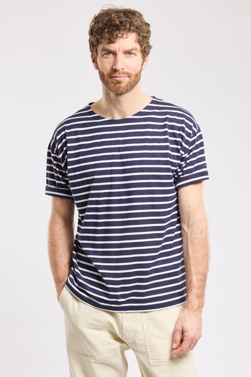 marini-re-armor-lux-theviec-homme-manches-courtes-coton-l-ger image 2