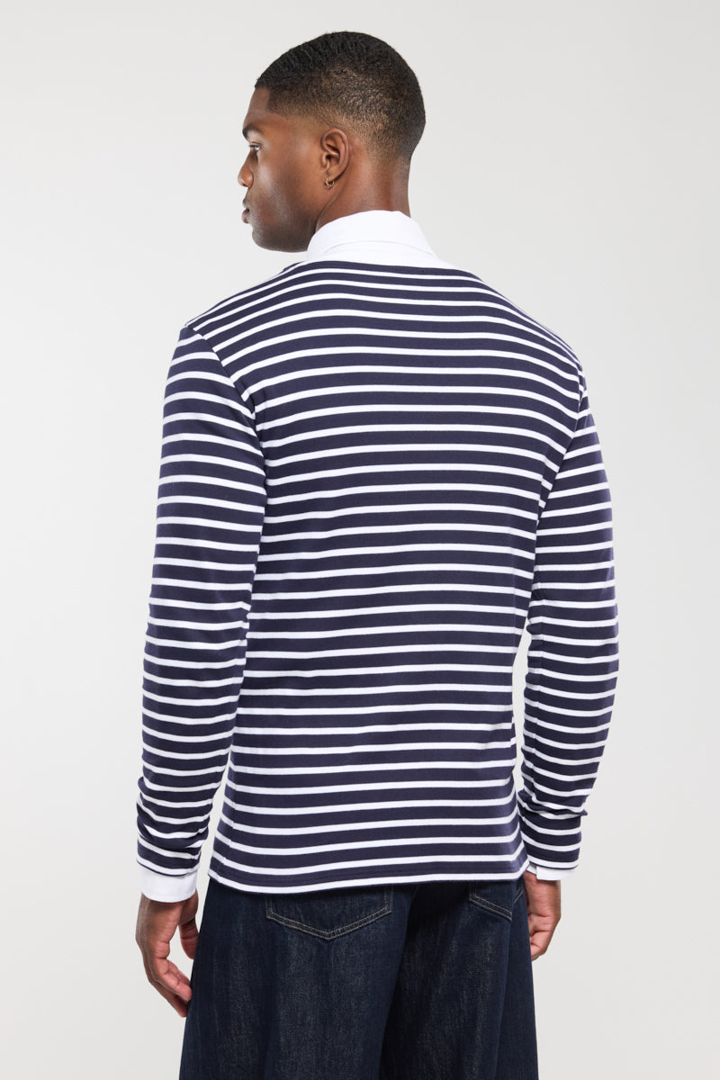 armor-lux-marini-re-h-ritage-homme-coton-pais-260g-coupe-ajust-e image 4