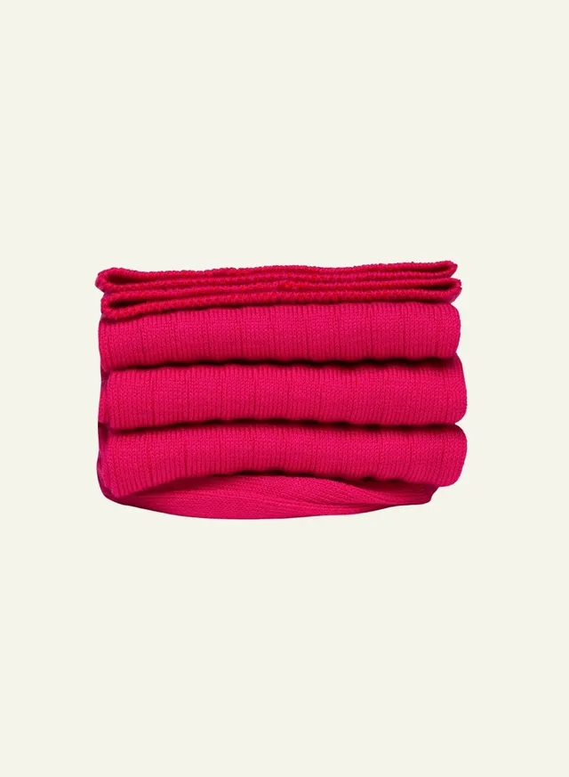 archiduchesse-rose-framboise-chaussettes-fil-d-cosse-de-luxe-mi-mollet image 1