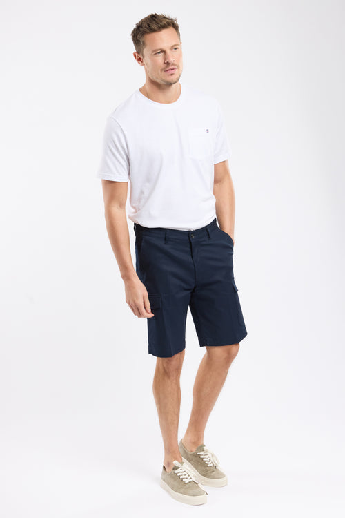 armor-lux-bermuda-cargo-homme-en-coton-6-poches image 2