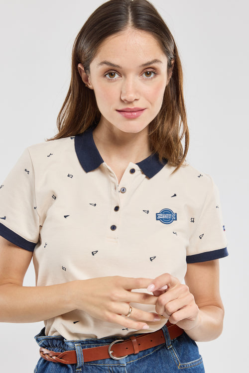 armor-lux-brest-2024-polo-manches-courtes-coton-femme-2 image 2