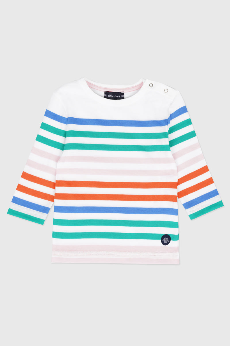 armor-lux-marini-re-multicolore-baby-coton-l-ger-4-couleurs image 1