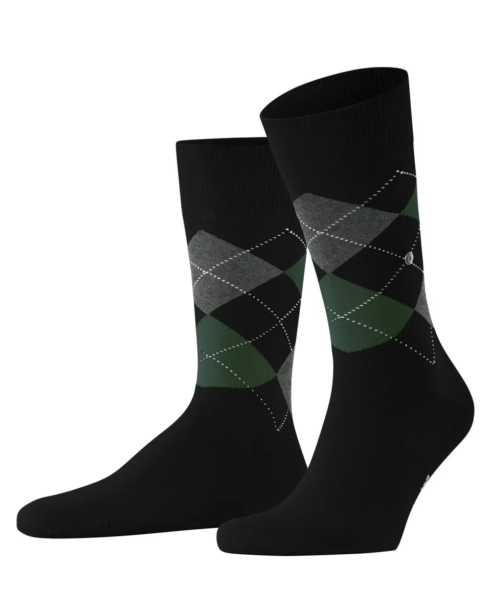 burlington-king-chaussettes-homme-coton-bio-opaque image 1