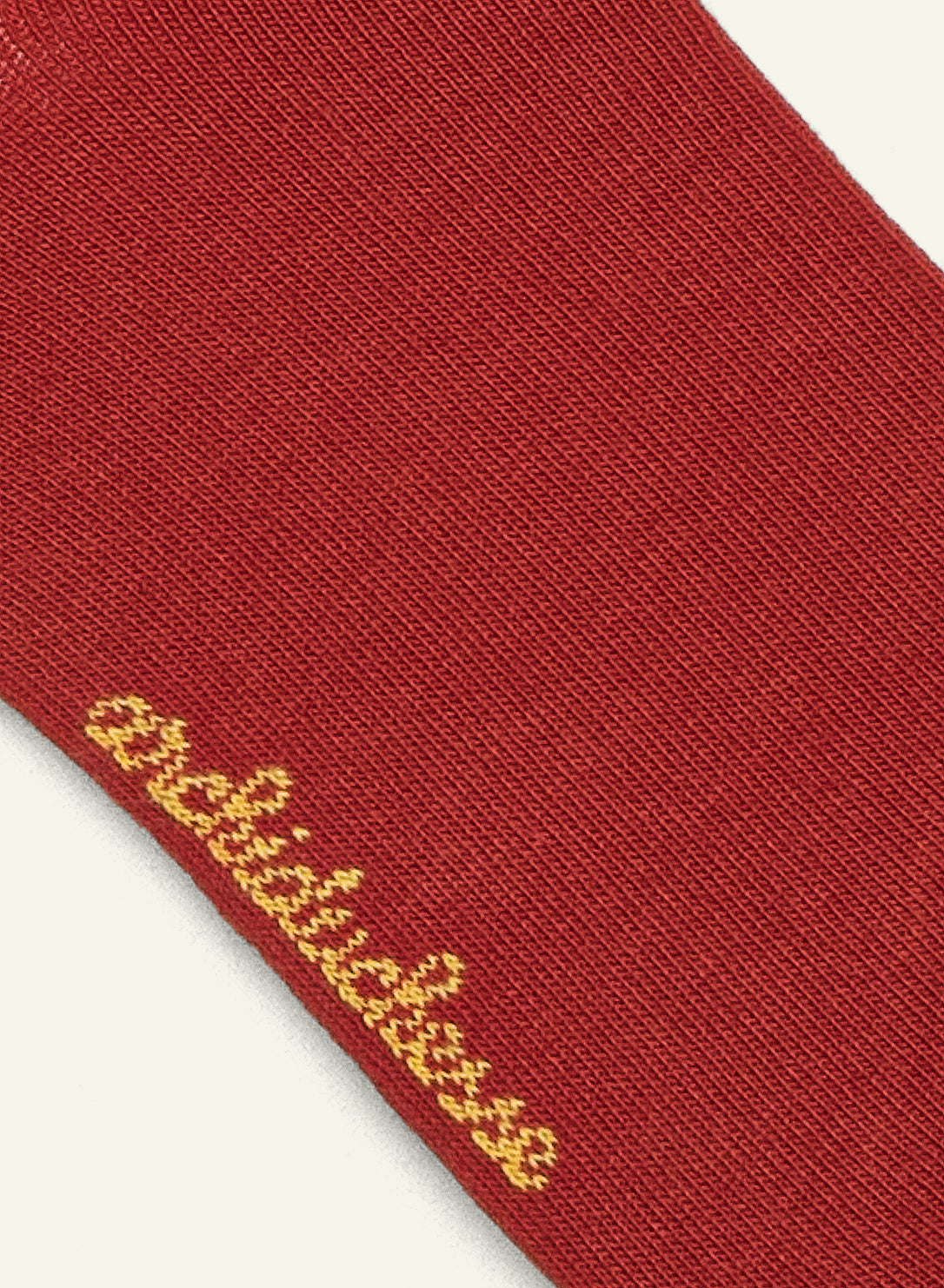 archiduchesse-rouge-brique-chaussettes-de-ville-coton-unisexe image 5