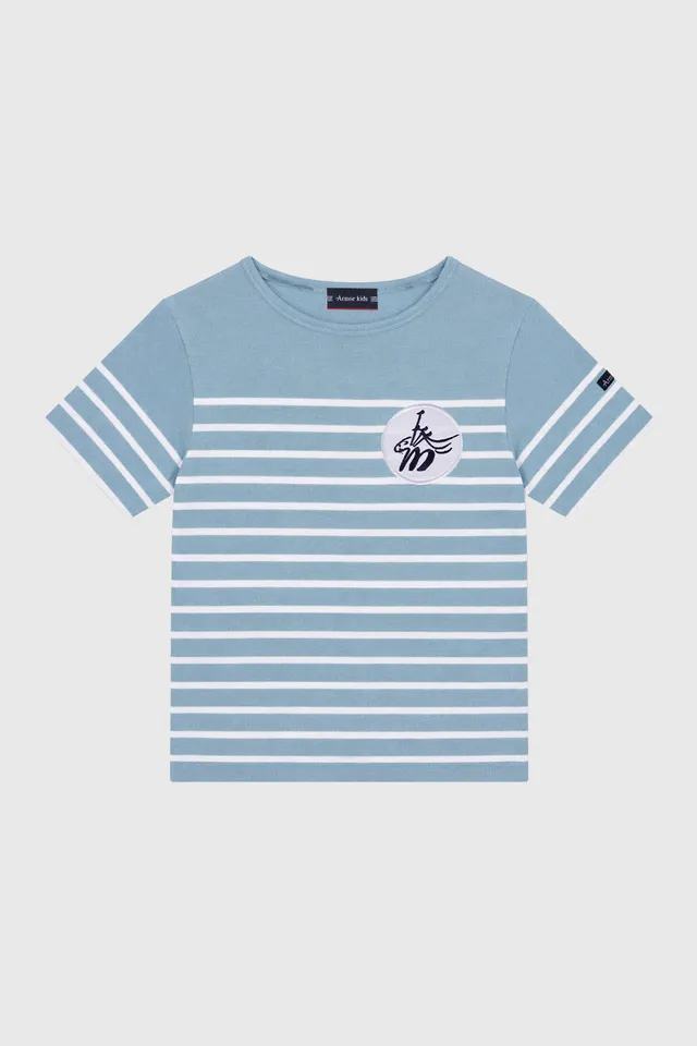 armor-lux-marini-re-manches-courtes-kids-coton-l-ger image 1