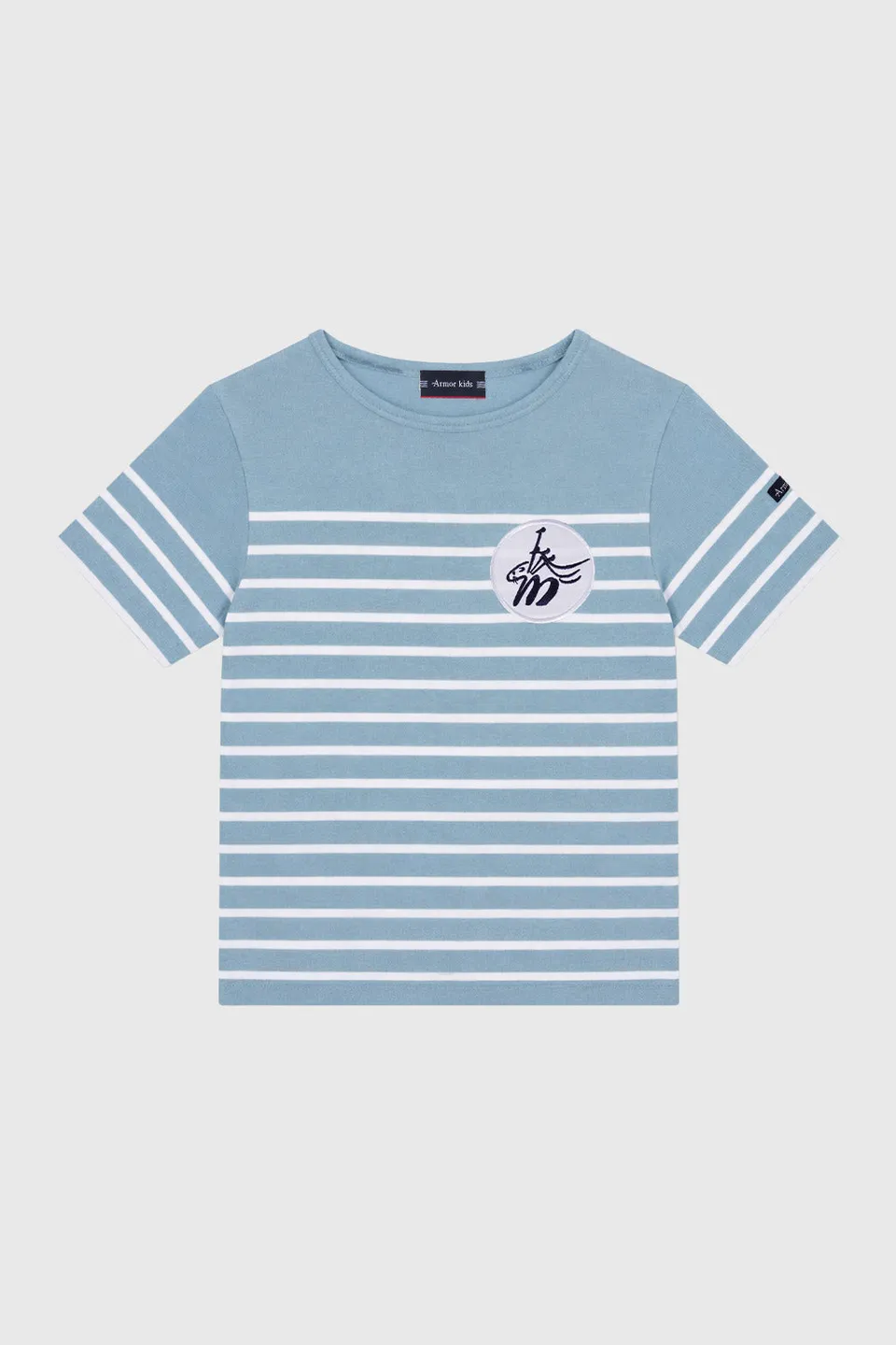 armor-lux-marini-re-manches-courtes-kids-coton-l-ger image 1