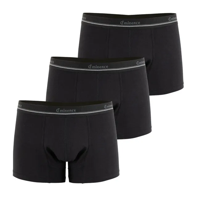 eminence-s-r-nit-h-ritage-boxer-fuites-urinaires-homme-noir-lot-de-3 image 1