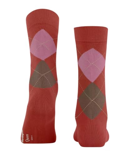 burlington-queen-chaussettes-femme-coton-rouge-rust-8404-36-41 image 8