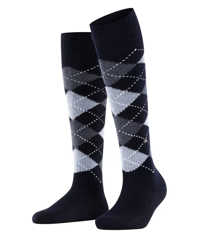 burlington-whitby-chaussettes-longues-femme-bleu-marine-36-41 image 1