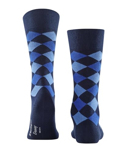burlington-danny-m-so-chaussettes-fantaisie-homme-coton-bleu-marine-6120 image 7