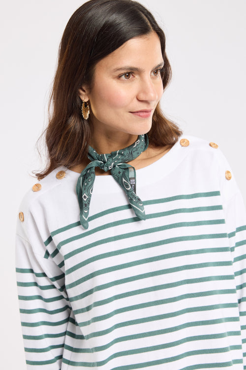 armor-lux-marini-re-femme-boutons-paule-coton-rustique image 3