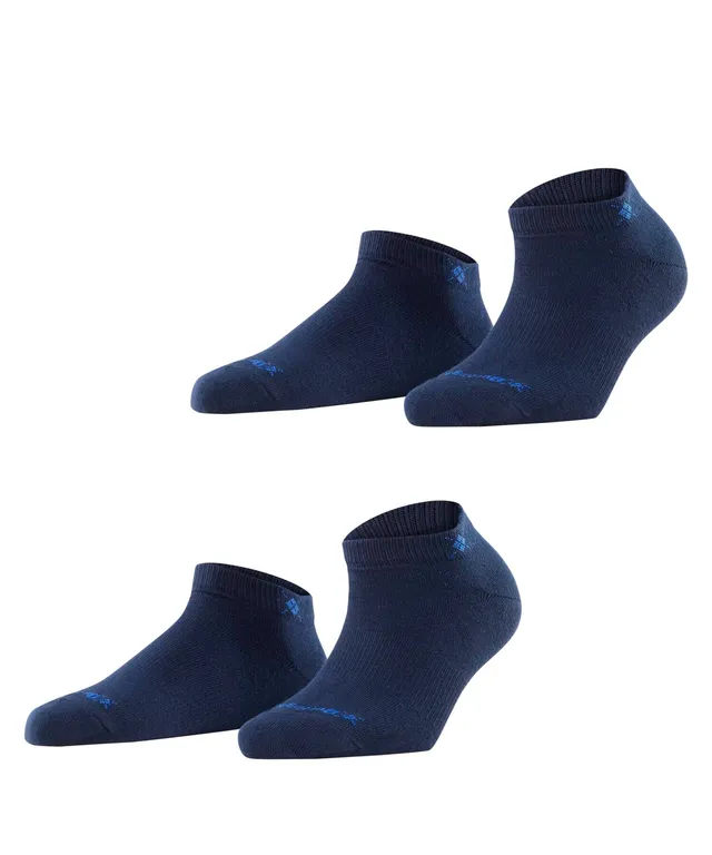burlington-everyday-sneaker-multipack-chaussettes-basses-femme-coton-x2-bleu-mar image 1