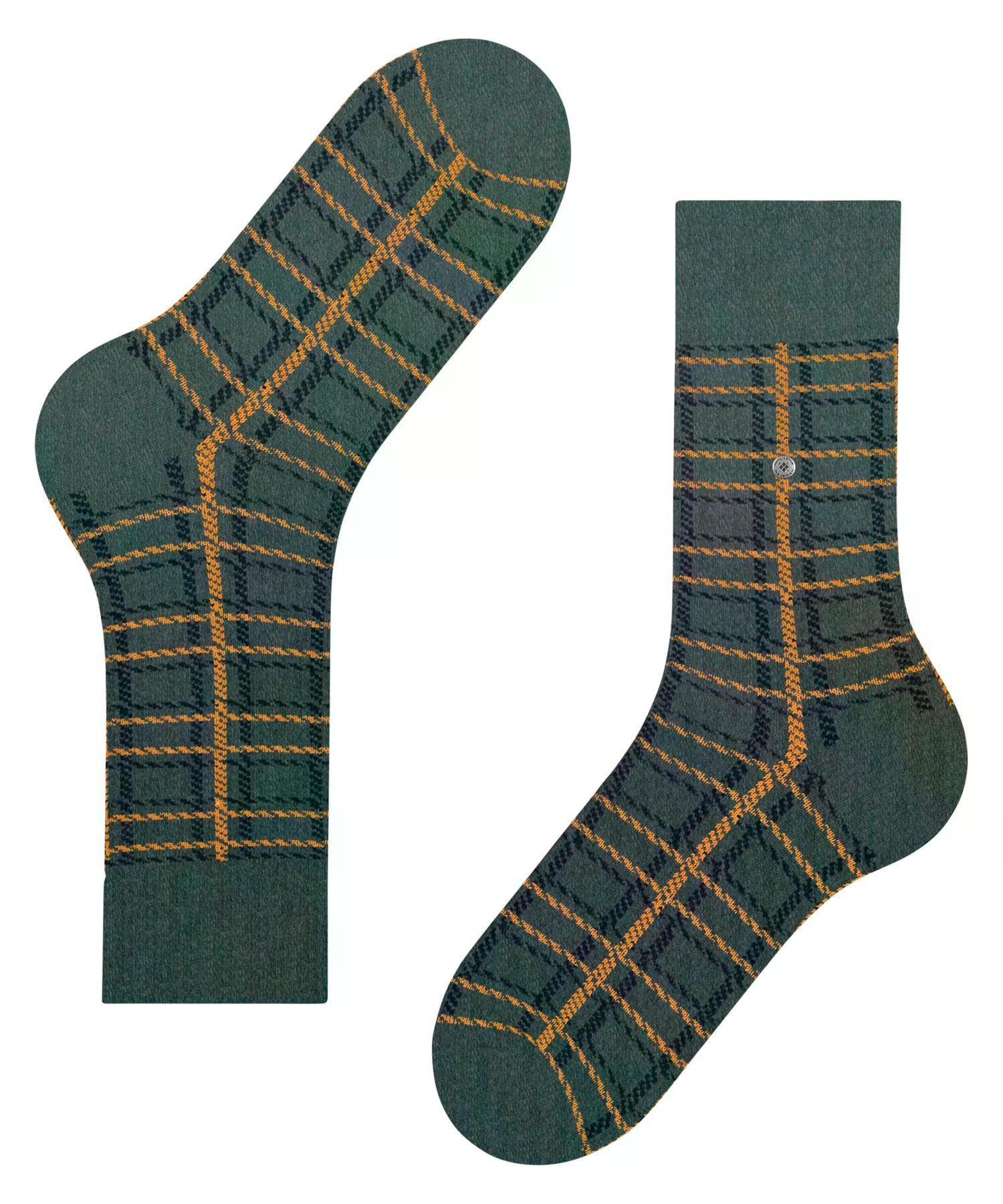 burlington-grid-m-so-chaussettes-homme-vert-forest-melange-7274-40-46 image 6