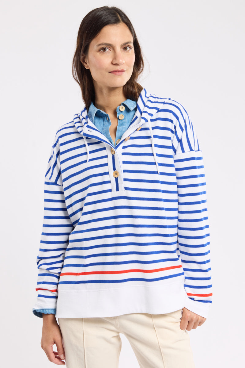 armor-lux-marini-re-capuche-femme-coton-rustique-245-g-m image 5